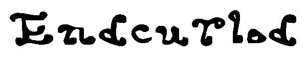 Endcurled字体
