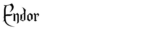 Endor字体