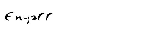 Enyarr字体