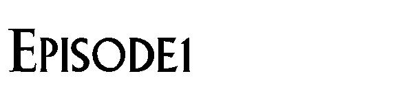 Episode1字体