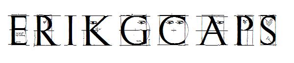Erikgcaps字体