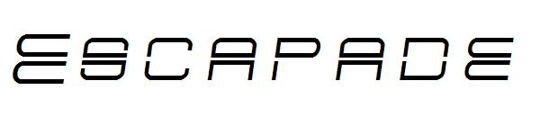Escapade字体