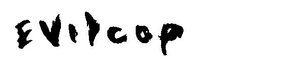 Evilcop字体
