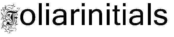 Foliarinitials字体