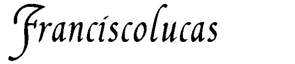 Franciscolucas字体
