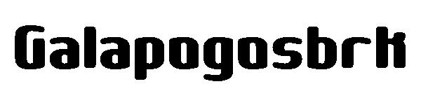 Galapogosbrk字体