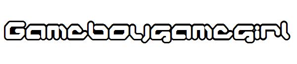 Gameboygamegirl字体