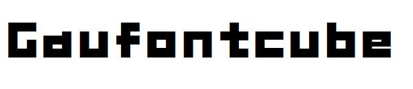 Gaufontcube字体