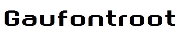 Gaufontroot字体