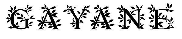 Gayane字体