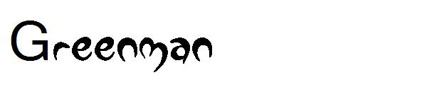 Greenman字体