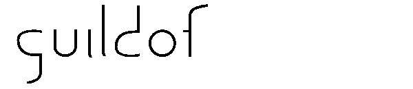 Guildof字体