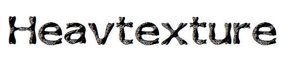 Heavtexture字体