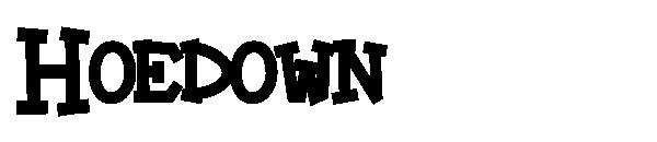 Hoedown字体