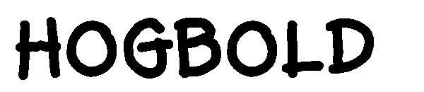 Hogbold字体