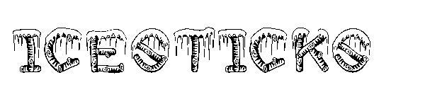 Icesticks字体