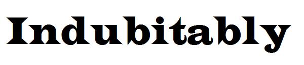 Indubitably字体