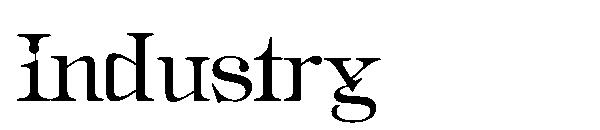Industry字体