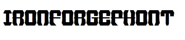 IronforgePHONT字体