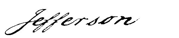 Jefferson字体