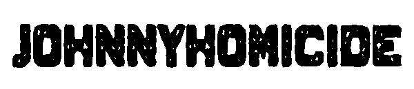 Johnnyhomicide字体