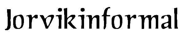 Jorvikinformal字体