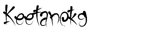 Keetanokg字体下载