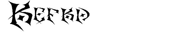 Kefka字体