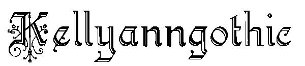 Kellyanngothic字体