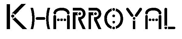 Kharroyal字体