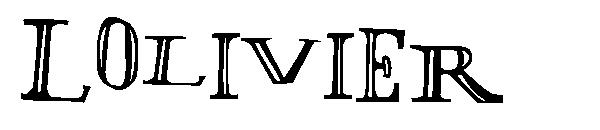Lolivier字体