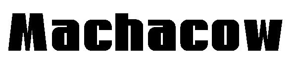 Machacow字体