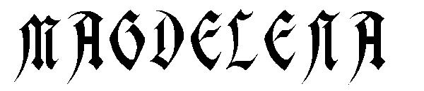 Magdelena字体