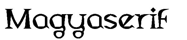 Magyaserif字体