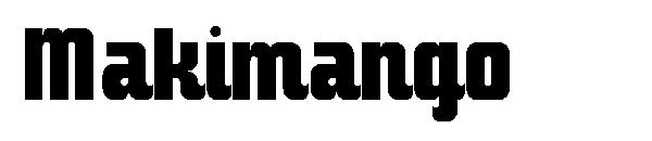 Makimango字体