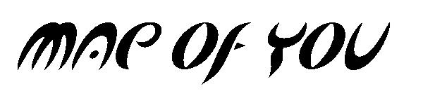 Map Of You字体