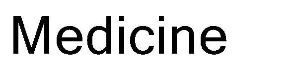 Medicine字体