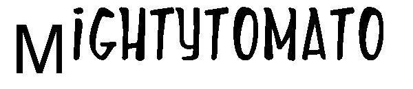 Mightytomato字体