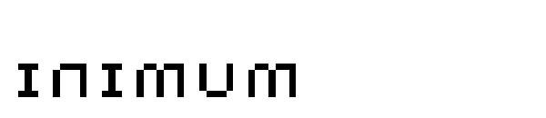 Minimum字体下载