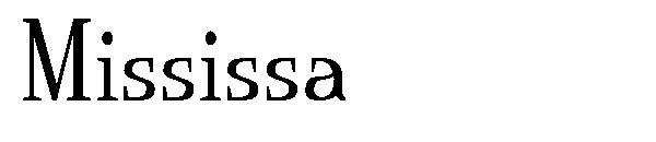 Mississa字体