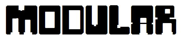 Modular字体