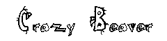 Crazy Beaver字体