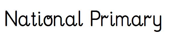 National Primary字体