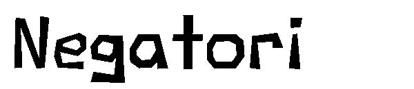 Negatori字体