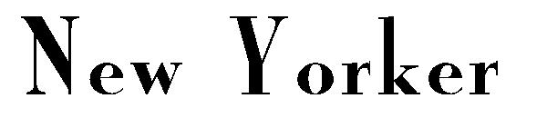 New Yorker字体
