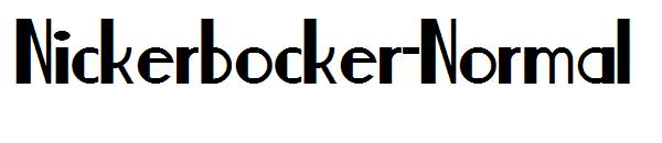 Nickerbocker-Normal字体
