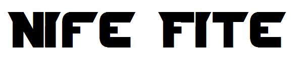 Nife Fite字体