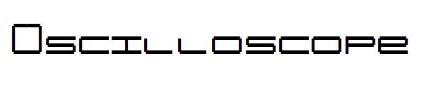 Oscilloscope字体