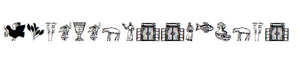 Religioussymbols字体