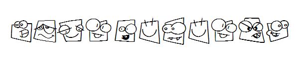 Squareheads字体